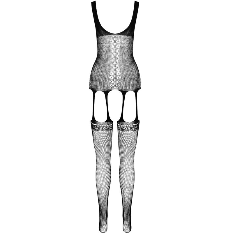 PASSION - ECO COLLECTION BODYSTOCKING ECO BS007 NEGRO - immagine 5
