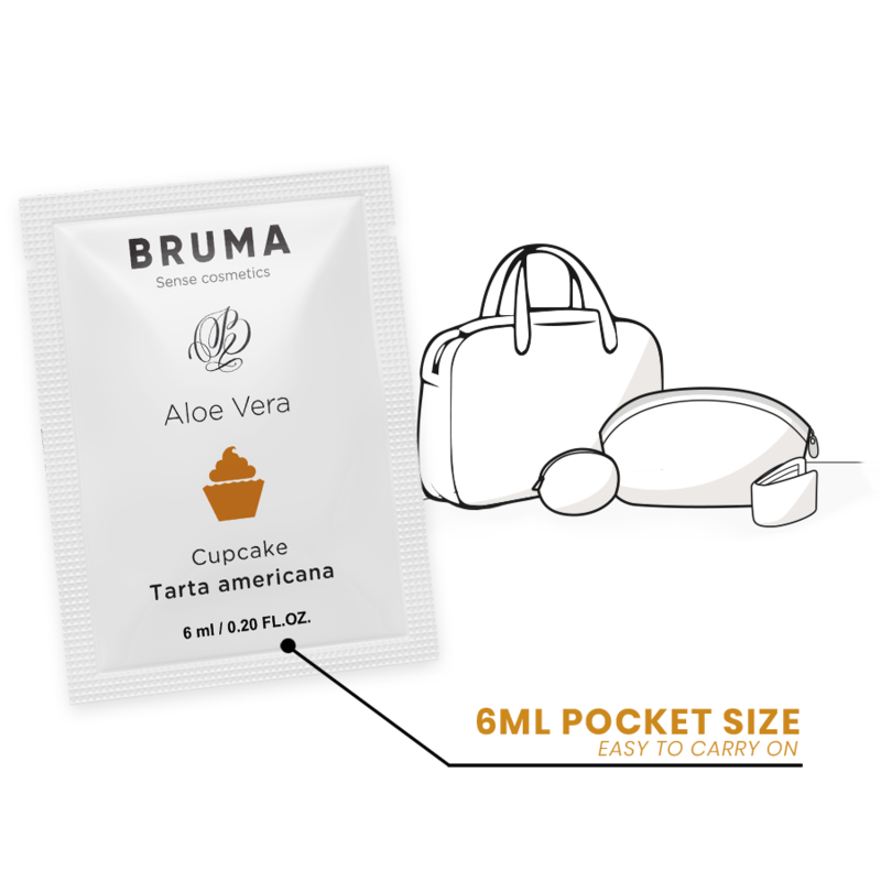 BRUMA - 6 ML GEL DESLIZANTE CON ALOE VERA SABOR A TARTA AMERICANA - immagine 5