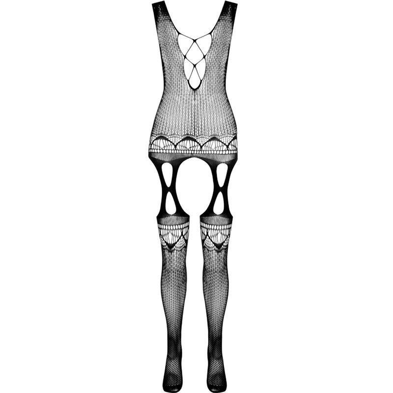 PASSION - BS099 BODYSTOCKING NEGRO TALLA UNICA - immagine 3