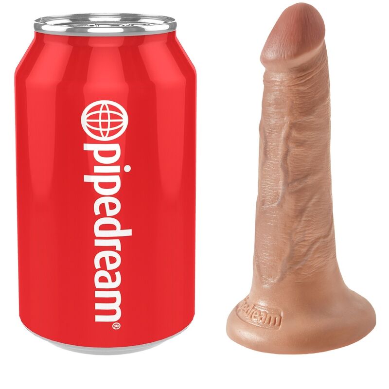KING COCK - PENE REALISTICO 12 CM CARAMEL - immagine 3