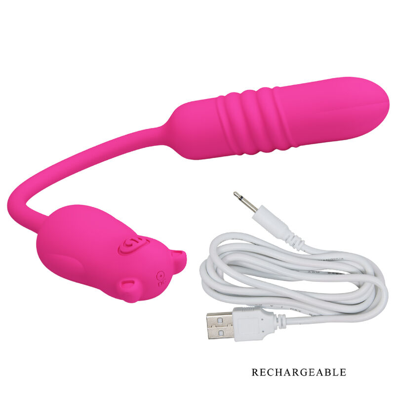 PRETTY LOVE - NOBIKUMA PROIETTORE VIBRANTE IN SILICONE ROSA - immagine 6