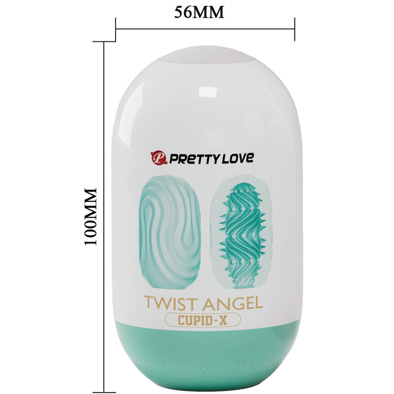 PRETTY LOVE - HUEVO MASTURBADOR TWIST ANGEL CUPID - immagine 4