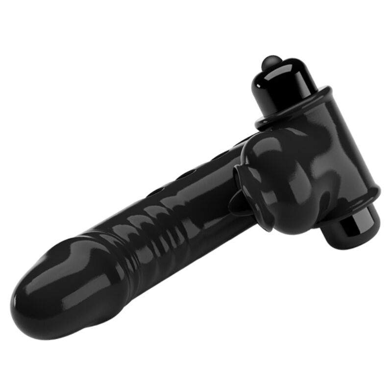 PRETTY LOVE - COPERTURA PER DITA VIBRATORE CORBIN NERA - immagine 7