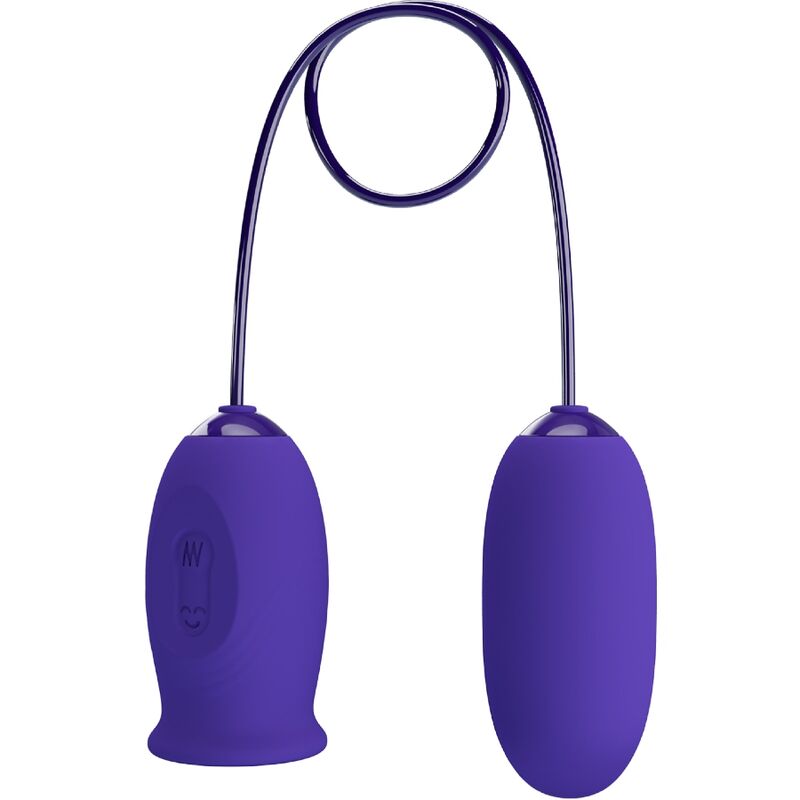 PRETTY LOVE - VIBRATORE STIMOLATORE RICARICABILE DAISY YOUTH VIOLETTO - immagine 3