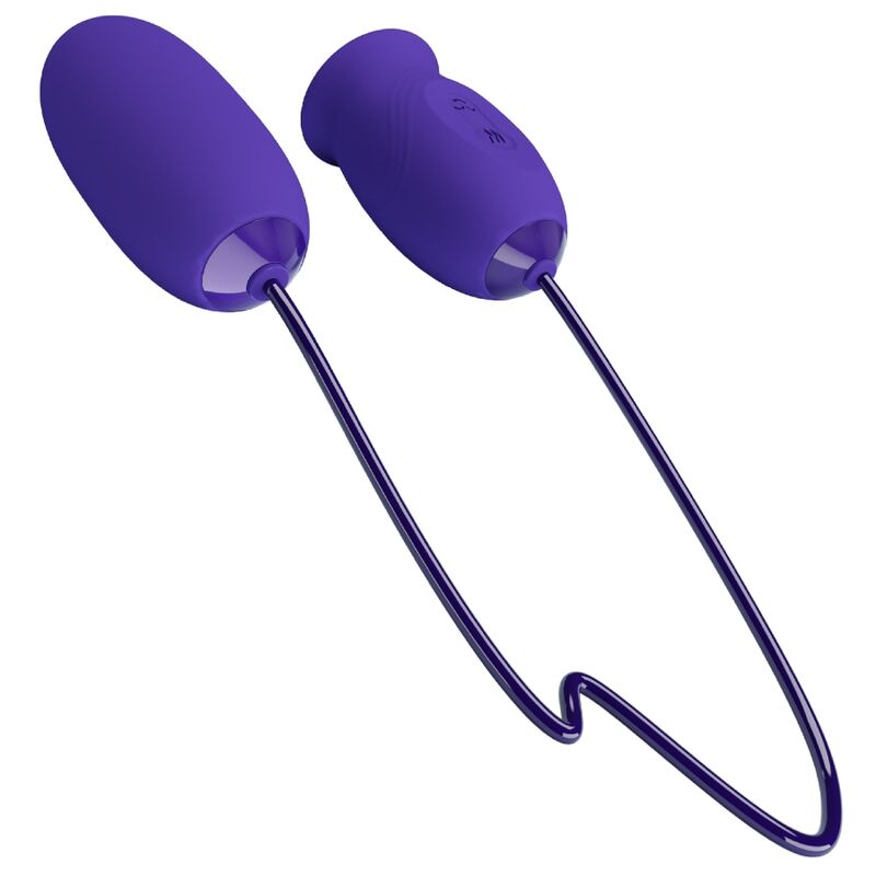 PRETTY LOVE - VIBRATORE STIMOLATORE RICARICABILE DAISY YOUTH VIOLETTO - immagine 2
