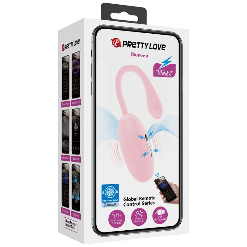 PRETTY LOVE - UOVO VIBRANTE RICARICABILE DOREEN PINK - immagine 12