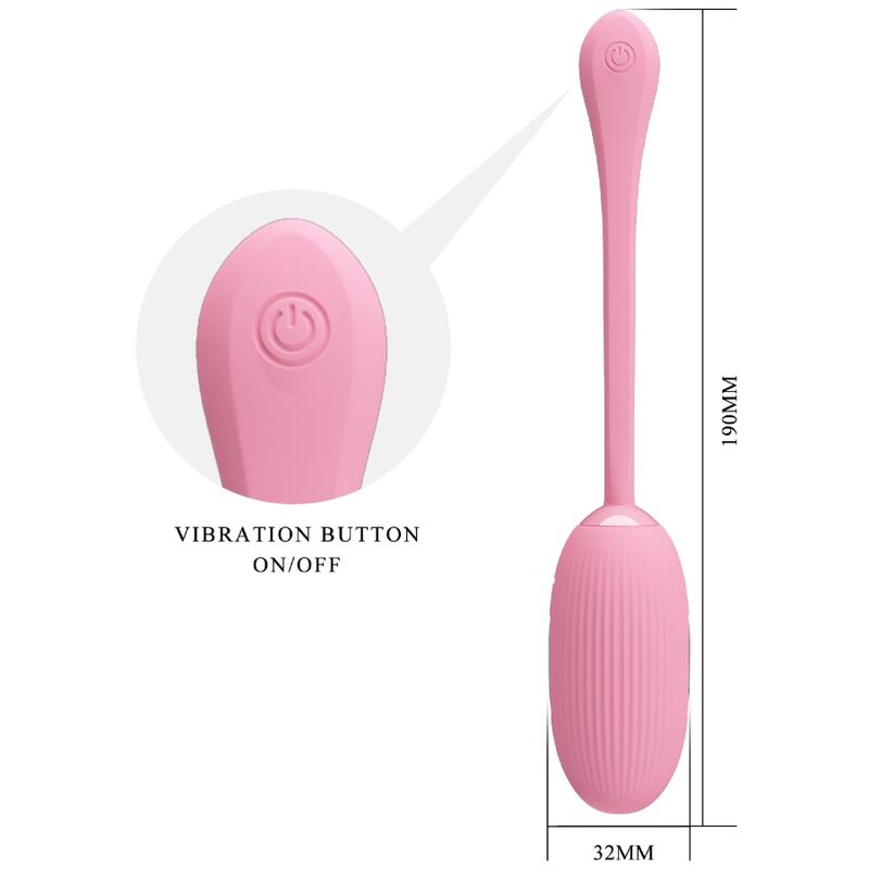 PRETTY LOVE - UOVO VIBRANTE RICARICABILE DOREEN PINK - immagine 6