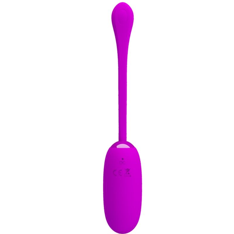PRETTY LOVE - UOVO VIBRANTE JULIUS IMPERMEABILE-RICARICABILE VIOLA - immagine 3
