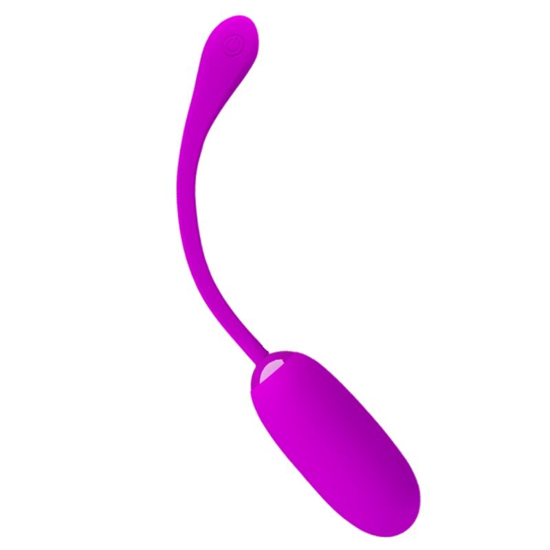 PRETTY LOVE - UOVO VIBRANTE JULIUS IMPERMEABILE-RICARICABILE VIOLA - immagine 4