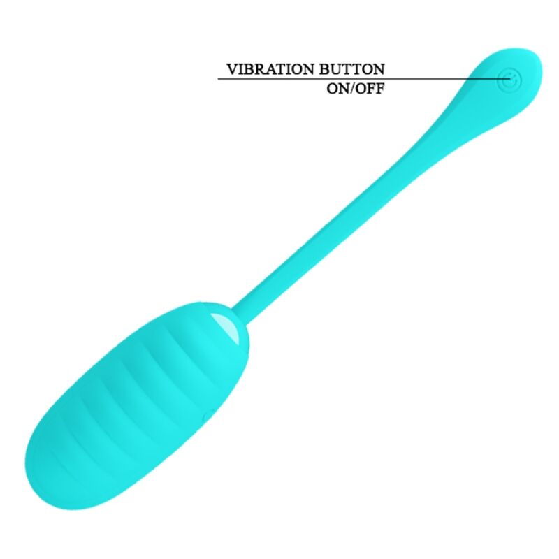 PRETTY LOVE - KIRK LIGHT GREEN UOVO VIBRANTE RICARICABILE - immagine 3