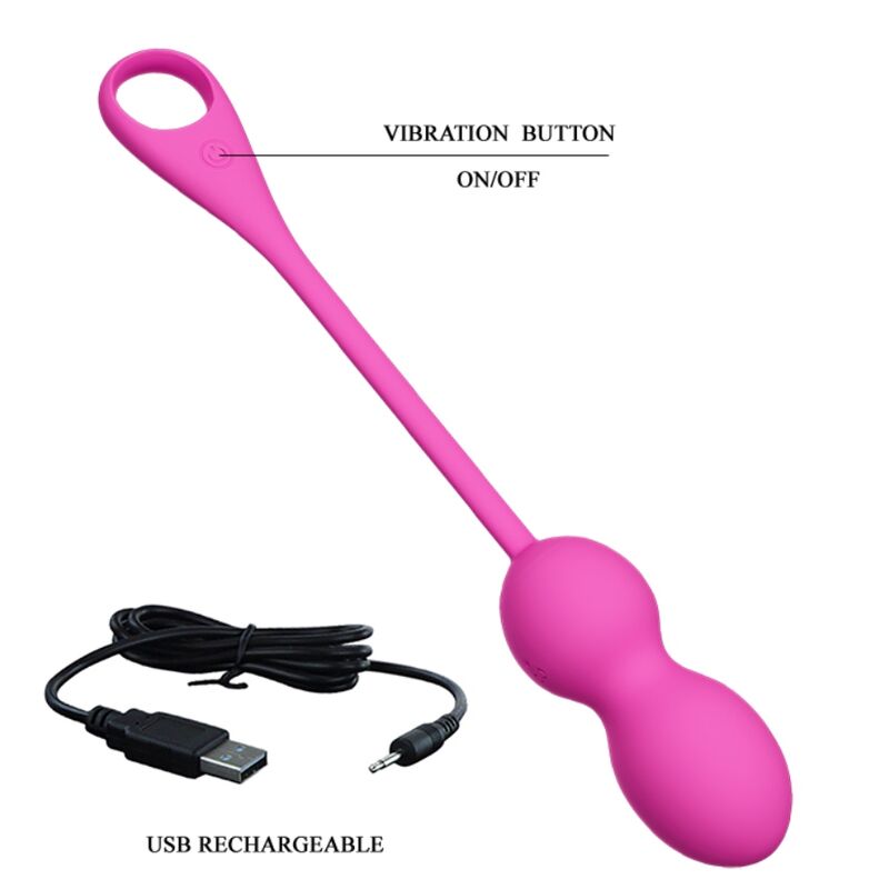 PRETTY LOVE - SFERE VIBRANTI RICARICABILI ELVIRA ROSA - immagine 5