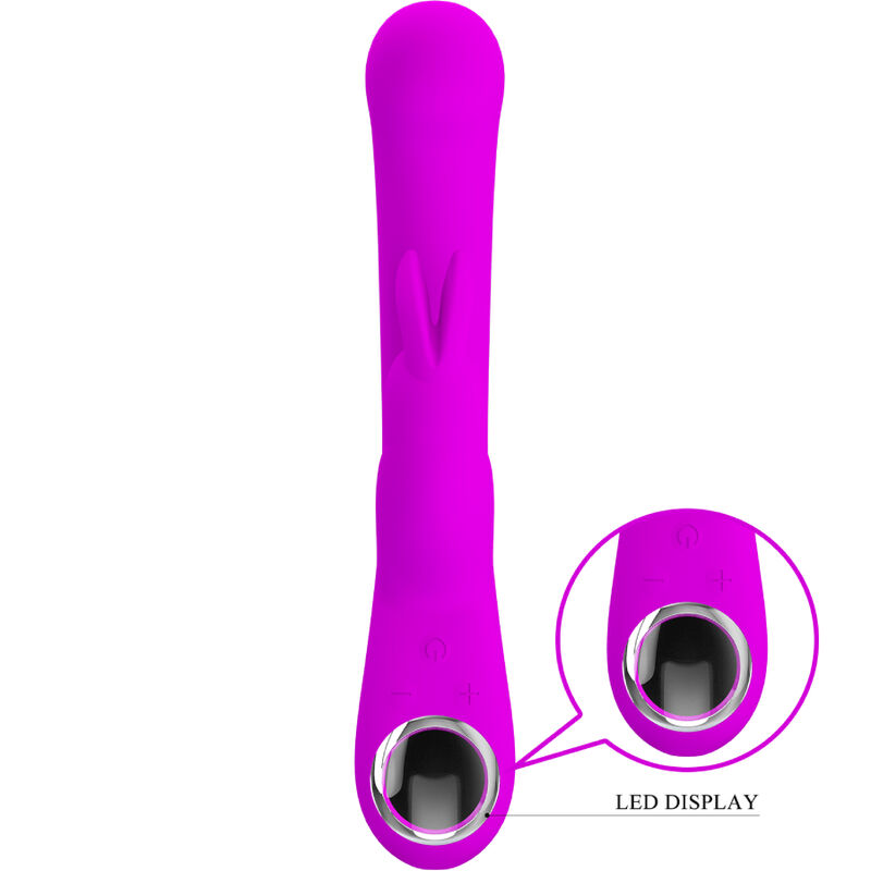PRETTY LOVE - VIBRATORE LAMAR RABBIT E PUNTO G VIOLA - immagine 8