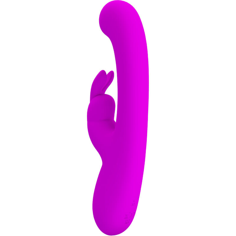PRETTY LOVE - VIBRATORE LAMAR RABBIT E PUNTO G VIOLA - immagine 2
