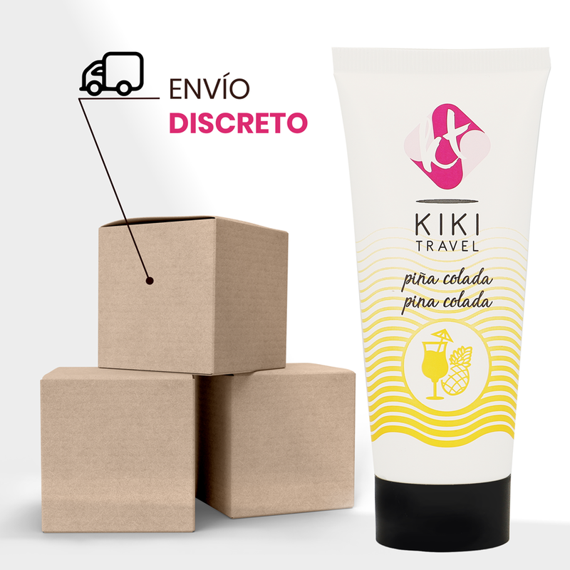 KIKÍ TRAVEL - LUBRICANTE SABOR A PIÑA COLADA 50 ML - immagine 2