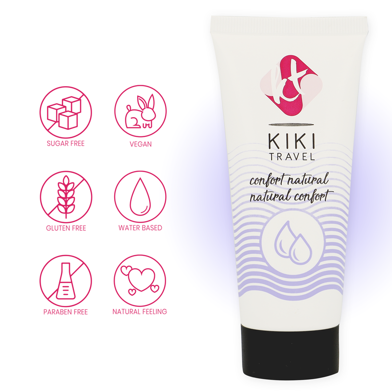 KIKÍ TRAVEL - CONFORT LUBRIFICANTE NATURALE 50 ML - immagine 3