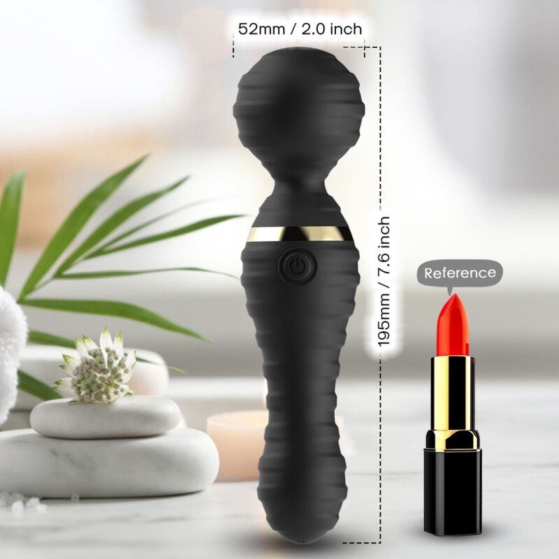 ARMONY - MASSAGGIATORE E VIBRATORE FREEDO PICCOLO NERO - immagine 4