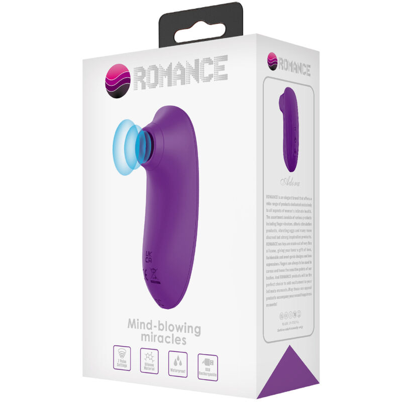 ROMANCE - ADORA MINI VIOLET CLITORIS SUCKER - immagine 5