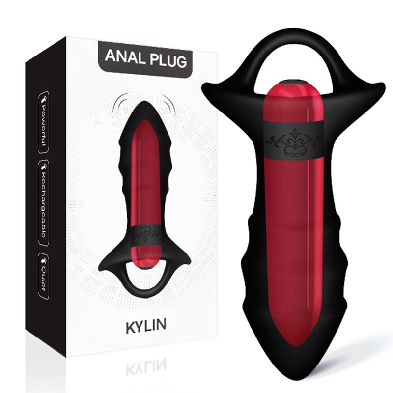 ARMONY - VIBRATORE A DITA KYLIN E TELECOMANDO CON PRESA ANALE NERO - immagine 3