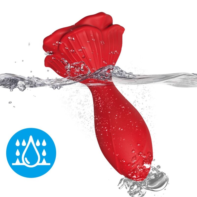 ARMONY - VIBRATORE ROSA E TELECOMANDO PICCOLO PLUG ANALE ROSSO - immagine 4