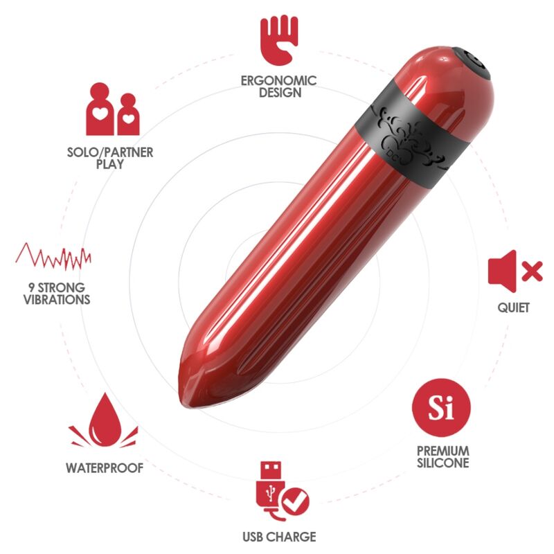 ARMONY - BULLET VIBRATORE ROCKET FUCSIA - immagine 2