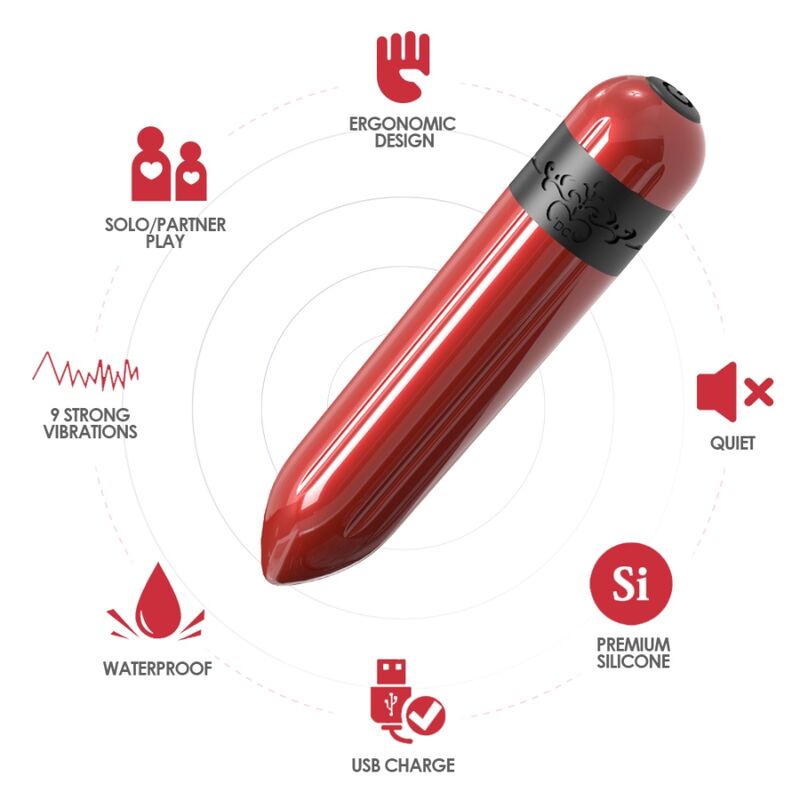 ARMONY - ROCKET VIBRATORE BULLET TELECOMANDO FUCSIA - immagine 4