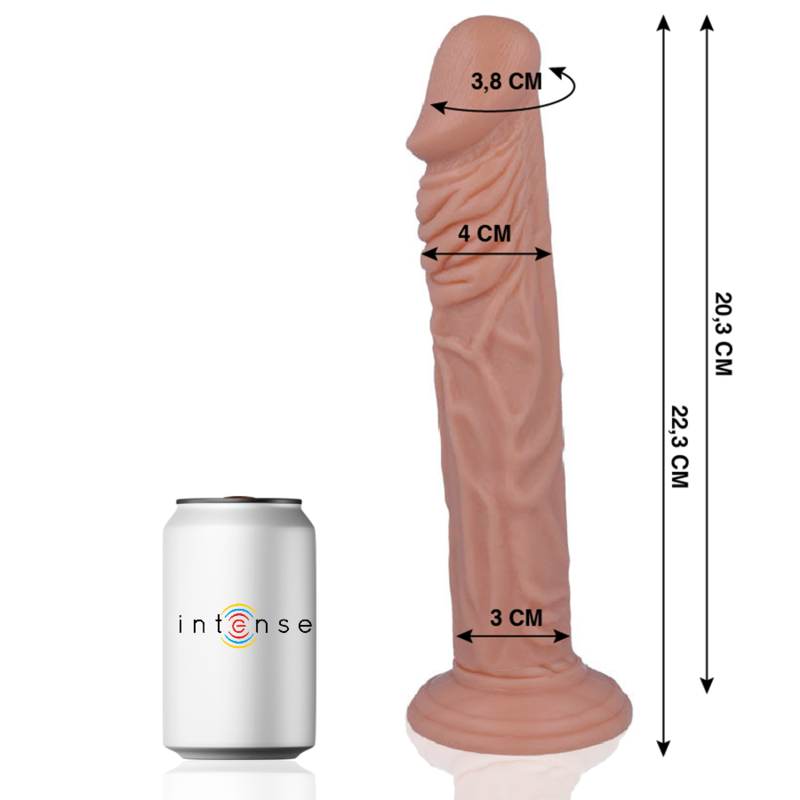 MR INTENSE - 27 PENE REALISTICO 22.3 CM -O- 4 CM - immagine 4