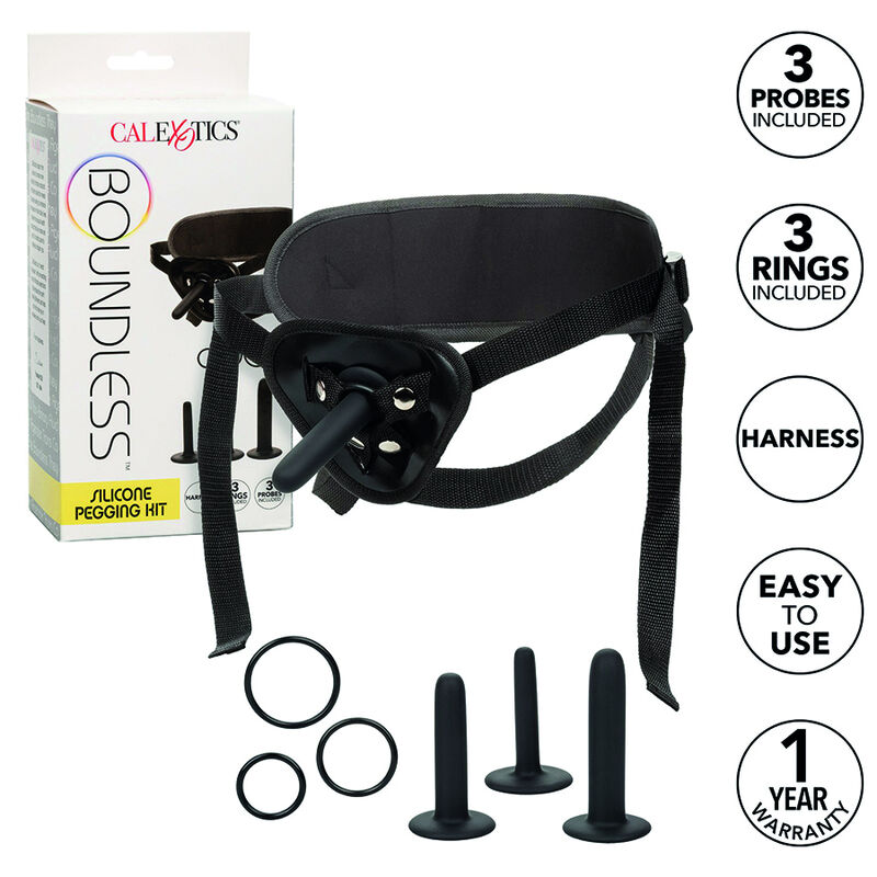 CALEXOTICS - BOUNDLESS KIT DI PEGGING IN SILICONE - immagine 12