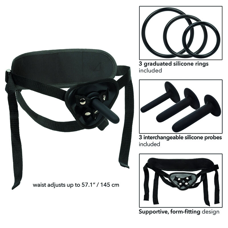 CALEXOTICS - BOUNDLESS KIT DI PEGGING IN SILICONE - immagine 3