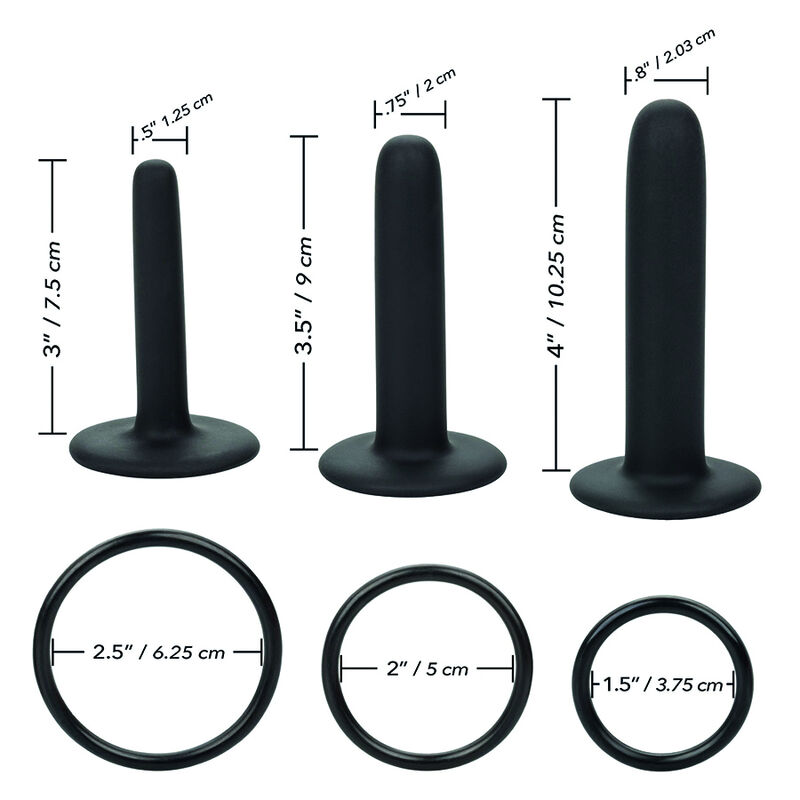CALEXOTICS - BOUNDLESS KIT DI PEGGING IN SILICONE - immagine 2