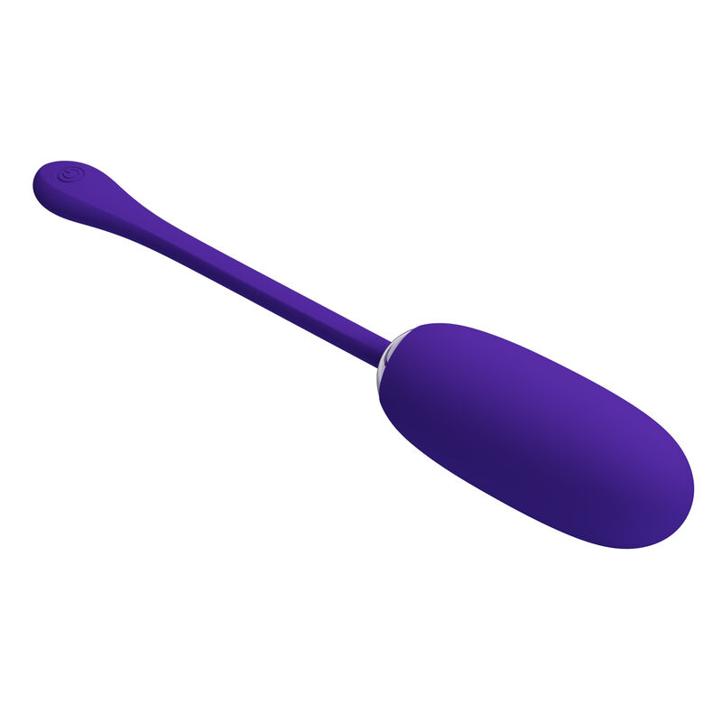 PRETTY LOVE - UOVO VIBRANTE JULIUS IMPERMEABILE-RICARICABILE VIOLA - immagine 8