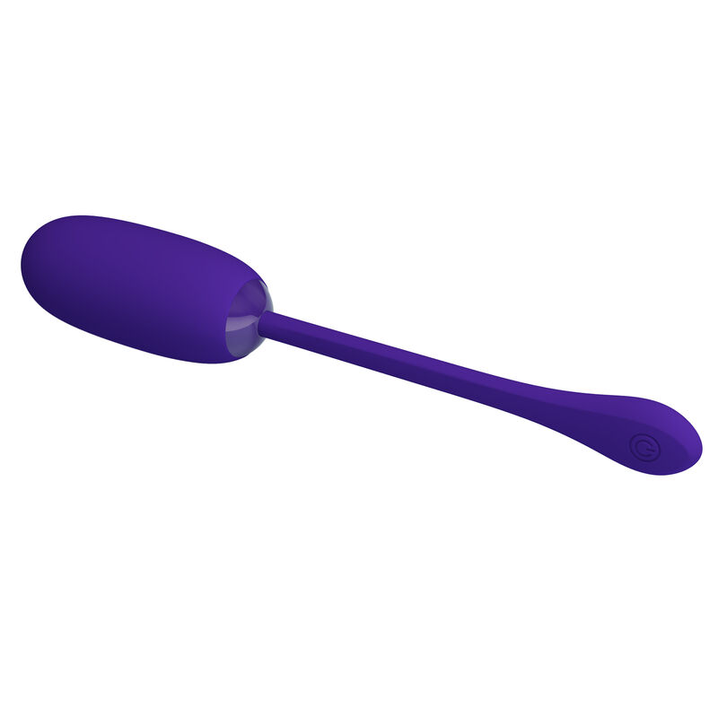 PRETTY LOVE - UOVO VIBRANTE JULIUS IMPERMEABILE-RICARICABILE VIOLA - immagine 4