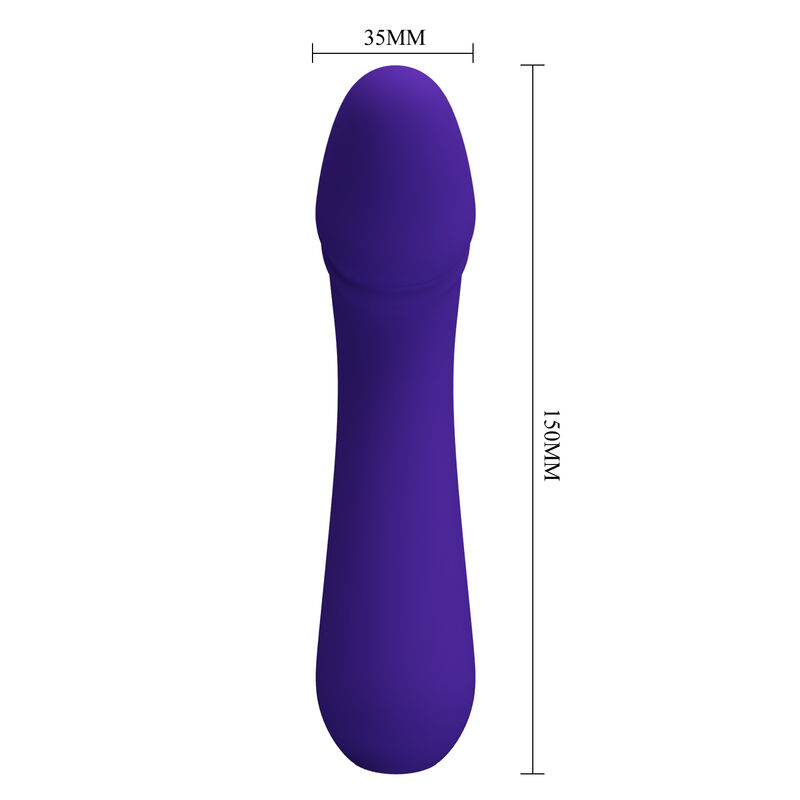 PRETTY LOVE - VIBRATORE RICARICABILE CETUS VIOLA - immagine 6