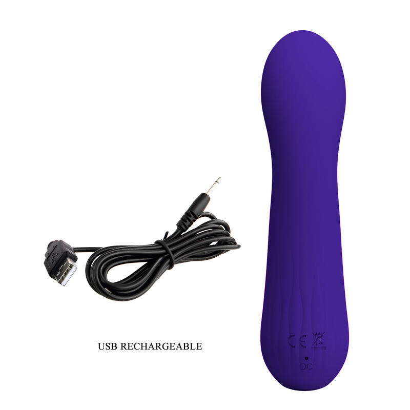 PRETTY LOVE - VIBRATORE RICARICABILE FAUN VIOLA - immagine 8