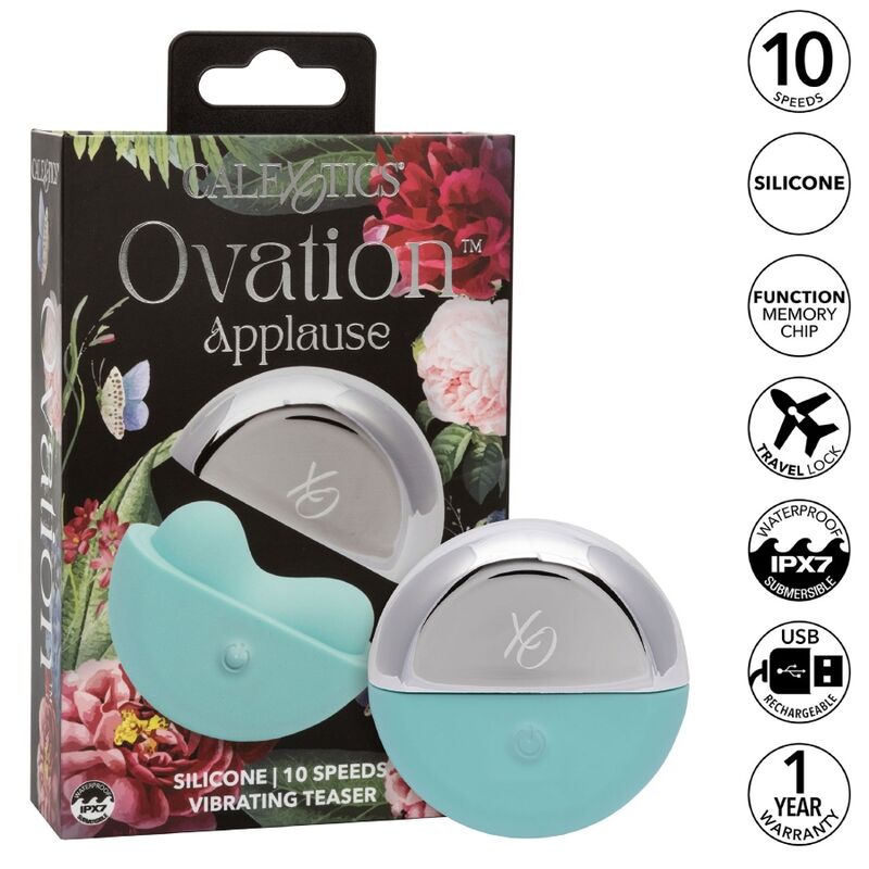 CALEXOTICS - OVATION STIMOLATORE APPLAUSI VERDE ACQUA - immagine 3