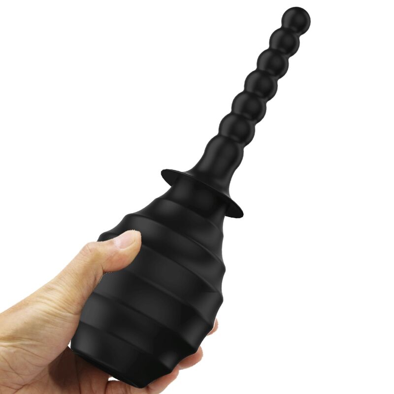 MR PLAY - POTENTE VIBRATORE TELECOMANDO PLUG ANALE NERO - immagine 6