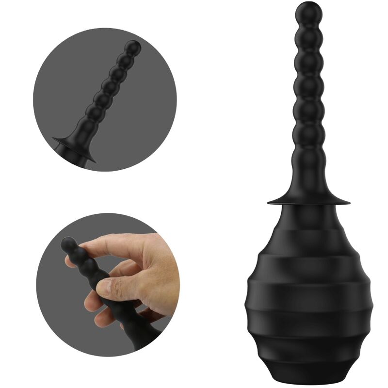 MR PLAY - POTENTE VIBRATORE TELECOMANDO PLUG ANALE NERO - immagine 4