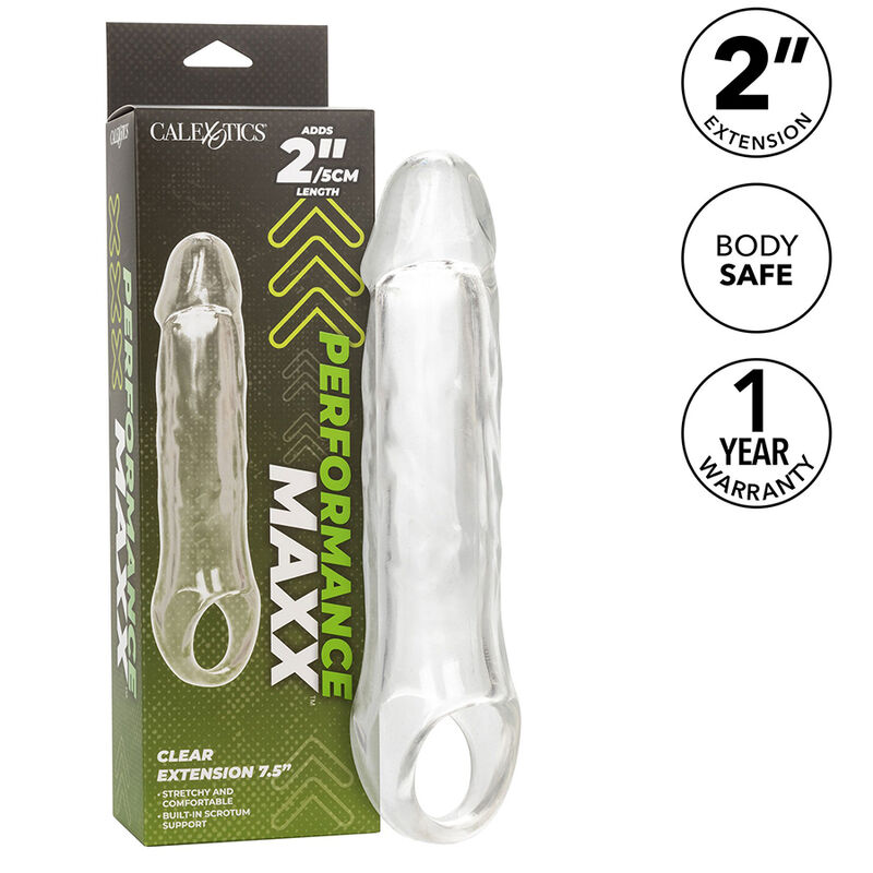 CALEXOTICS - PERFORMANCE MAXX CLEAR EXTENSION 7,5 TRASPARENTE - immagine 9