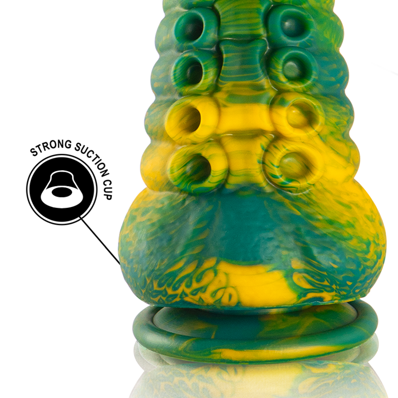 EPIC - DILDO TENTACOLO VERDE CETUS DI GRANDI DIMENSIONI - immagine 5