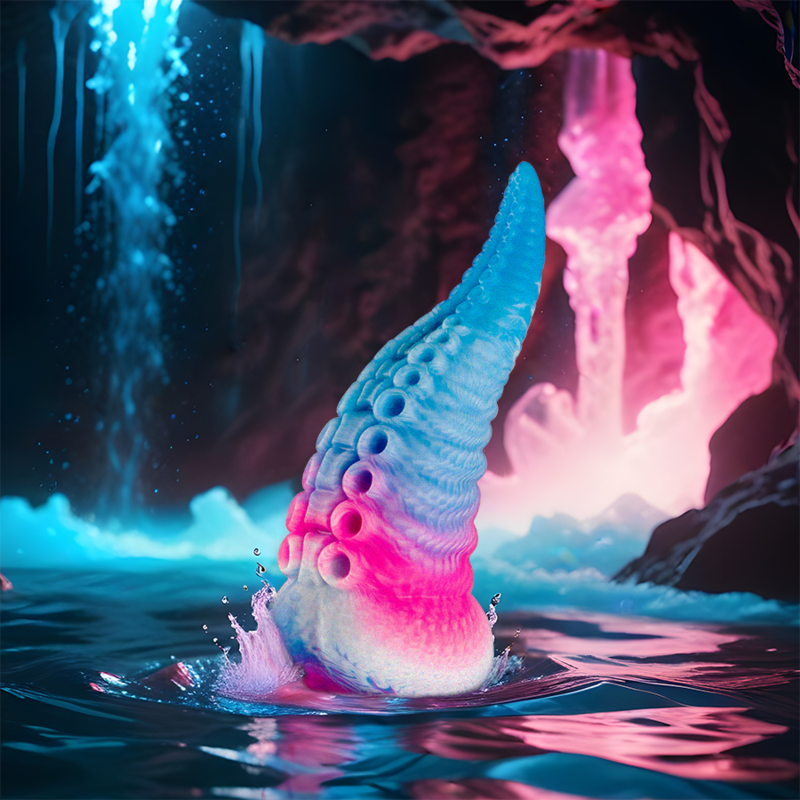 EPIC - DILDO CON TENTACOLI BLU PHORCYS TAGLIA PICCOLA - immagine 3