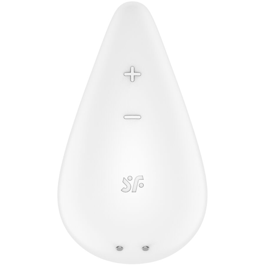 SATISFYER - DEW DROP VIBRADOR LAY-ON BLANCO - immagine 2