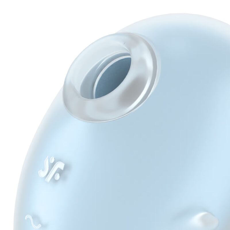SATISFYER - CUTIE GHOST VIBRATORE LAY-ON AZZURRO - immagine 3