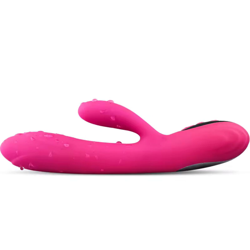 ARMONY - VIBRATORE E STIMOLATORE FLESSIBILE CON EFFETTO CALORE FUCSIA - immagine 4
