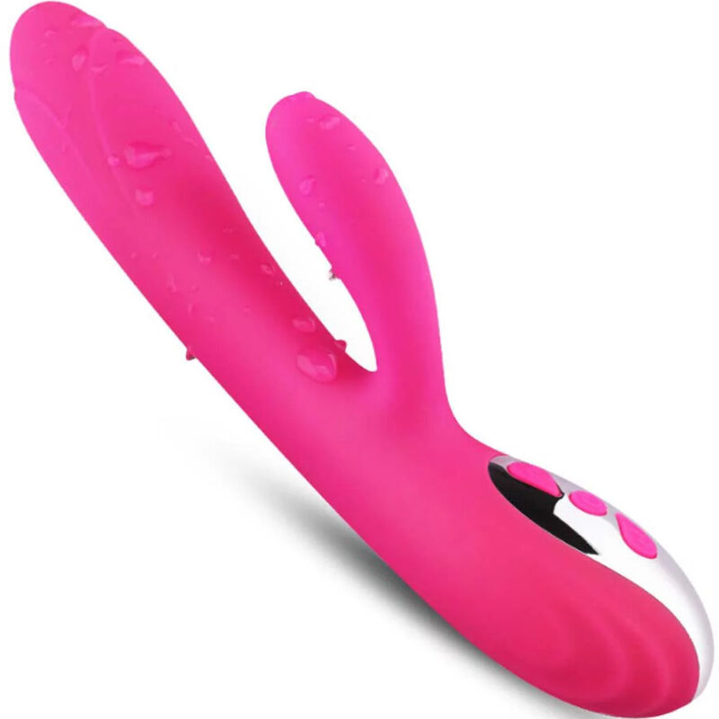 ARMONY - VIBRATORE E STIMOLATORE FLESSIBILE CON EFFETTO CALORE FUCSIA - immagine 3
