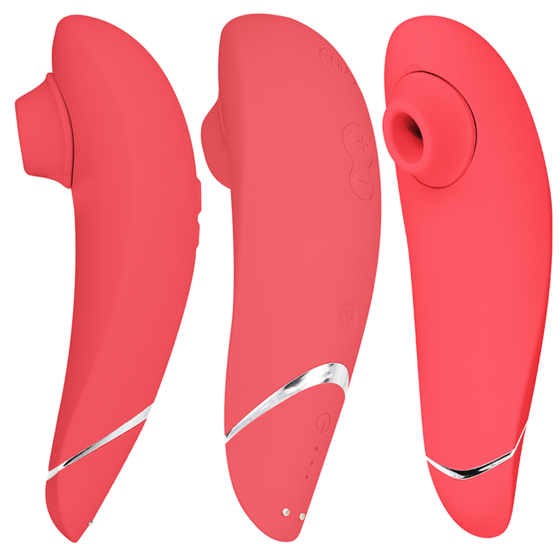 WOMANIZER - PREMIUM 2 STIMOLATORE CLITORALE LAMPONE - immagine 5