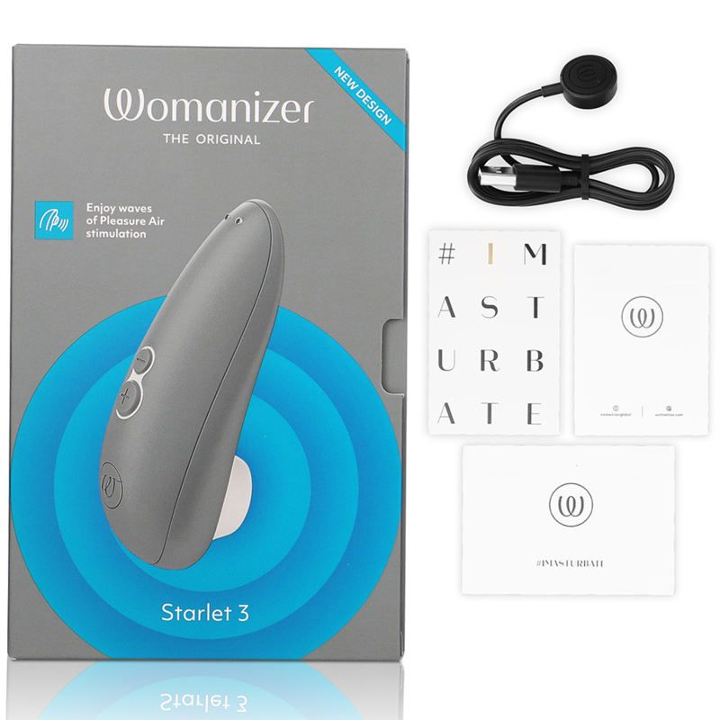 WOMANIZER - STIMOLATORE CLITORALE STARLET 3 GRIGIO - immagine 5