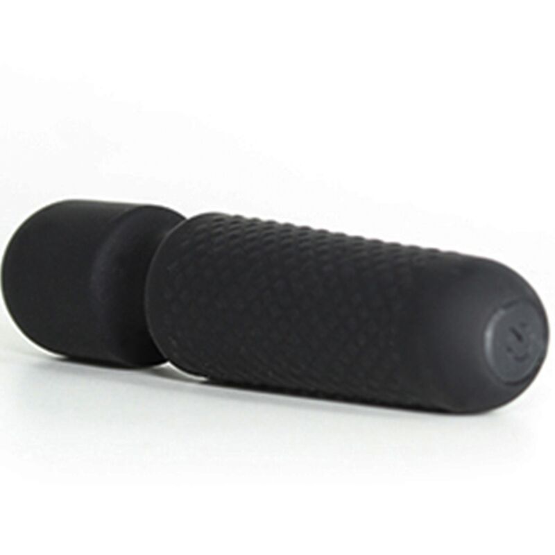 ARMONY - YOUR MAGIC MASSAGGIATORE E VIBRATORE RICARICABILE 10 VIBRAZIONI BACCHETTA PUNTI NERO - immagine 2