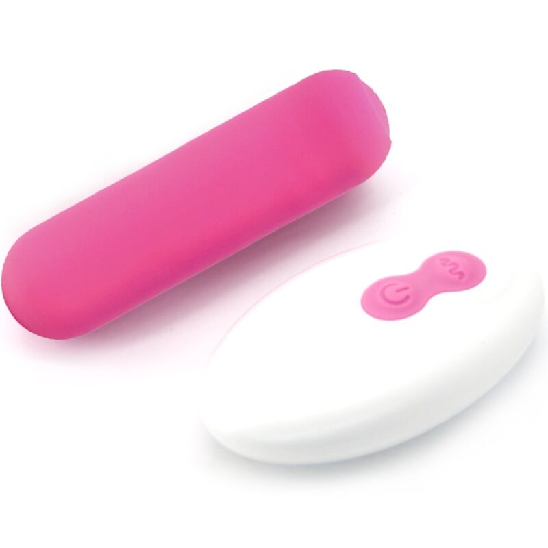 ARMONY - SPLASH JOIE VIBRATORE BULLET TELECOMANDO IN SILICONE 10 VIBRAZIONI 75 X 19 CM ROSA - immagine 3