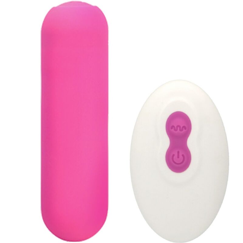 ARMONY - SPLASH JOIE VIBRATORE BULLET TELECOMANDO IN SILICONE 10 VIBRAZIONI 75 X 19 CM ROSA - immagine 2