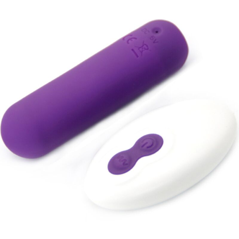 ARMONY - SPLASH JOIE VIBRATORE BULLET TELECOMANDO IN SILICONE 10 VIBRAZIONI 75 X 19 CM VIOLA - immagine 2
