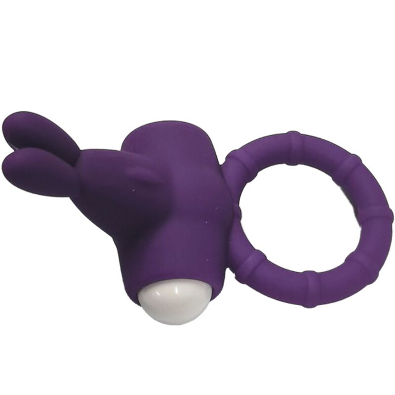 ARMONY - MS BUNNY ANILLO VIBRADOR SILICONA MORADO - immagine 4